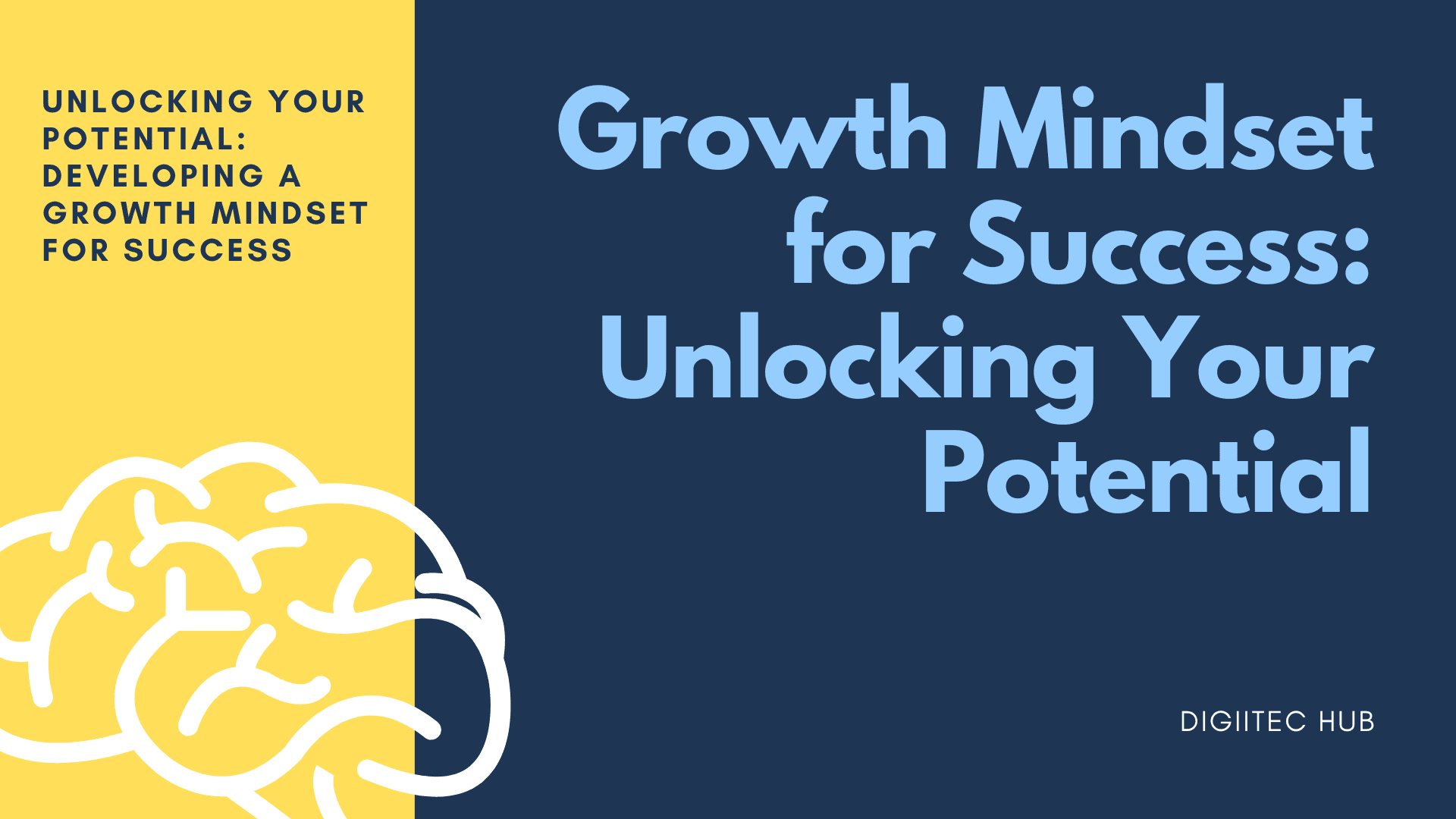 Growth Mindset for Success: Unlocking Your Potential